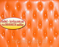 Стінові панелі на замовлення зі шкірозамінника з гудзиками