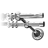 Карнісний комплект Ø19 мм CMP-2 (два ряди) вибір кольору в картці товару, фото 7