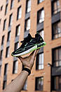 Кросівки чоловічі чорні Adidas ZX 2K Black Green White (10774), фото 4