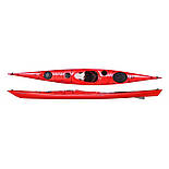 Каяк туристичний одномісний для спорту та риболовлі Seabird Designs R Scott MV HDPE red kayak, байдарка, фото 6