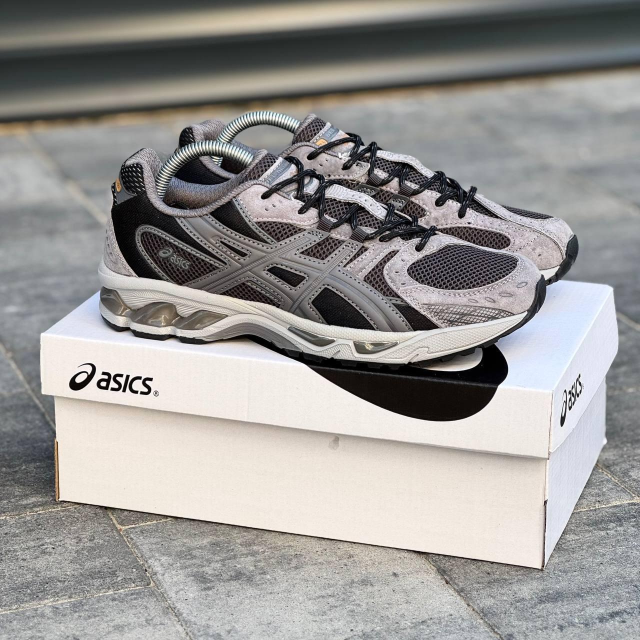 Кросівки чоловічі сірі Asics Gel-Nimbus 10.1 Grey Black (21301), фото 1