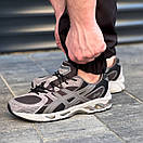 Кросівки чоловічі сірі Asics Gel-Nimbus 10.1 Grey Black (21301), фото 3