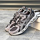 Кросівки чоловічі сірі Asics Gel-Nimbus 10.1 Grey Black (21301), фото 8