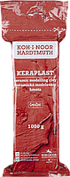 Глина для моделювання самозастигаюча (1000г, теракотова) Koh-I-Noor Keraplast 131707