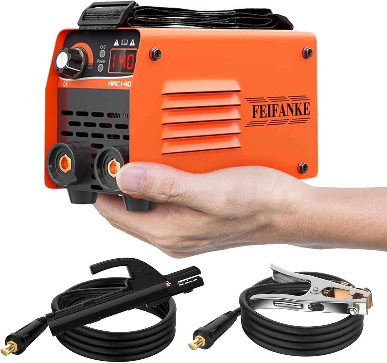 FEIFANKE ARC140 - Інверторний зварювальний апарат IGBT, Dual 110/220 V, MMA/Lift TIG з світлодіодним дисплеєм