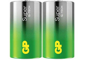 Батарейка GP Super Alkaline 1,5V (LR20) лужна 13A21-S2 G-Rich