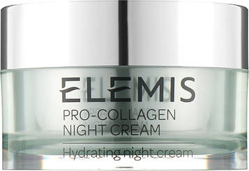 Нічний зволожуючий крем для обличчя з колагеном Elemis Pro-collagen Night Cream 30 ml (без коробки, з набору)