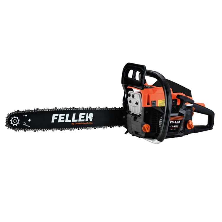 Бензопила Feller ESC-4100 (2 шини + 2 ланцюги), фото 1