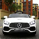 Дитячий електромобіль Mercedes на акумуляторі + пульт, фото 2