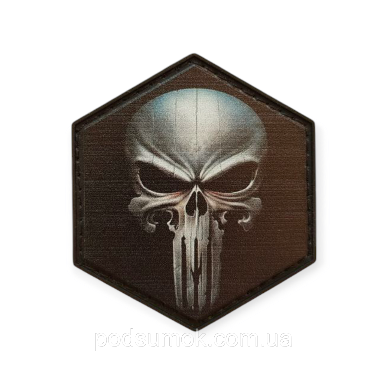 Шеврон ПВХ HEX PATCH H-115 на липучці для велкро патч гумовий, фото 1