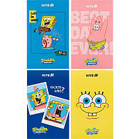 Блокнот-планшет A6 50 аркушів нелінований Kite SpongeBob SquarePants SB25-195, 71042