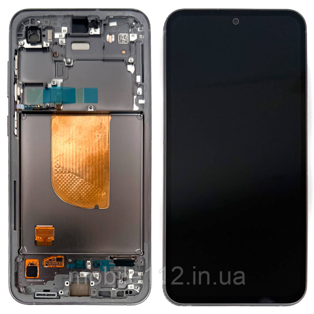 Дисплей (екран) Samsung Galaxy S23 FE S711 з тачскріном (оригінал 100% з сірою рамкою), фото 1