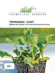Добриво Террафлекс-старт 25 г — для розсади + Біостимулятор, фото 1