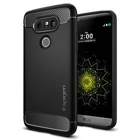 Чохол Spigen Rugged Armor для LG G5, Black