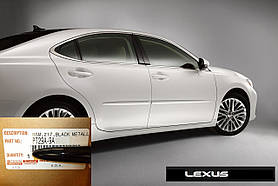 Lexus ES ES350 2012-2017 Молдинги на двері колір (Stargazer Black) Нові Оригінал