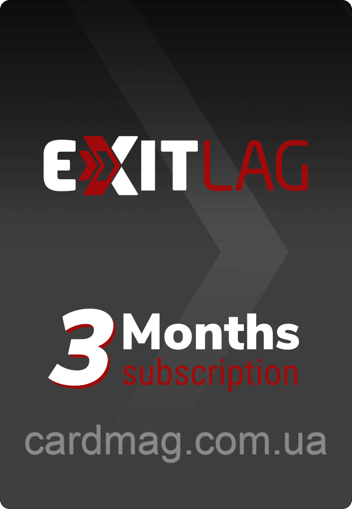Запис ExitLag на 3 місяці 158 країн