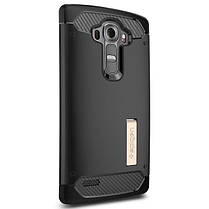 Чохол Spigen Rugged Armor для LG G4, Black, фото 3
