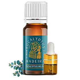 Ефірна олія евкаліпта Вівасан з острова Мадейра для дихання та імунітету, 1 мл, пробник, Vivasan Швейцарія