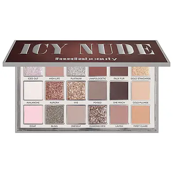 Палетка тіней для повік Huda Beauty Icy Nude