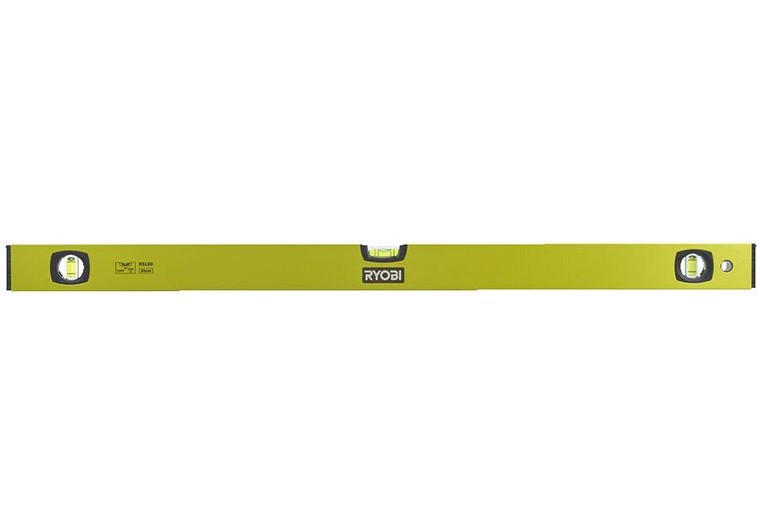 Рівень будівельний Ryobi RSL80 3 капсули, точність 0,5 мм/м 80 см Салатовий