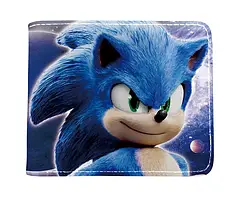 Гаманець дитячий Соник їжачок та герої з мультфільму Sonic the Hedgehog візитниця подарунок