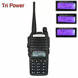 Портативна рація Baofeng UV-82 двохдіапазонна 8 Вт з акумулятором 2000 мАг, фото 2