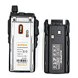 Портативна рація Baofeng UV-82 двохдіапазонна 8 Вт з акумулятором 2000 мАг, фото 6