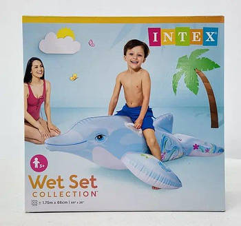 Надувна іграшка "Маленький Дельфін" Інтекс 58535 G-Rich