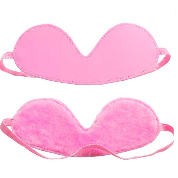 Маска на очі "Pono" - Рожевий- Садо-мазо