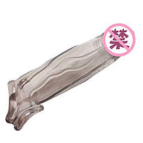 Насадка для збільшення пеніса - Тілесний - 17*4 см, фото 3