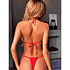 Відкритий комплект із сердечками - Червоний - S/M/L - Еротична білизна, фото 6