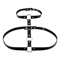 Портупея - Чорний - Садо-мазо, фото 5