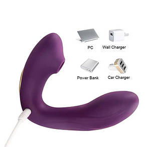Вібратор вуманайзер (вакуумний стимулятор) USB - Вібратори, фото 3
