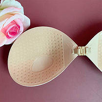 Самоклеючий бюстгальтер невидимка Fly Bra - Бежевий - Еротична білизна, фото 2