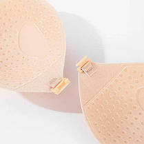 Самоклеючий бюстгальтер невидимка Fly Bra - Бежевий - Еротична білизна, фото 4