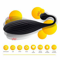 Смарт віброяйце Svakom Primo Wine - Чорний — Смарт вібратори, фото 3