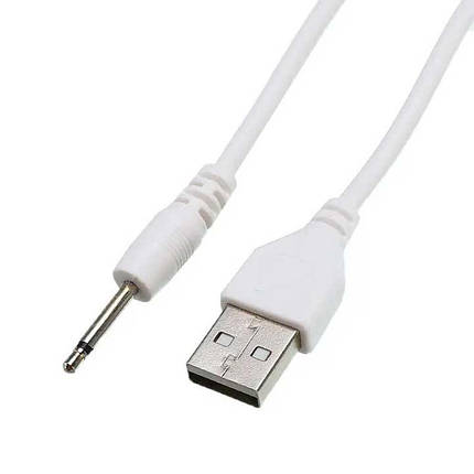 USB кабель для вібратора USB AUX DC 2,5 мм. Зарядний кабель для секс-іграшок, фото 2
