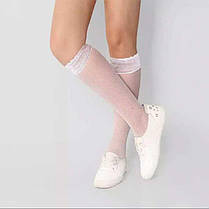 Довгі гольфи в сітку - Чорний - XS/S/М - Еротична білизна, фото 4