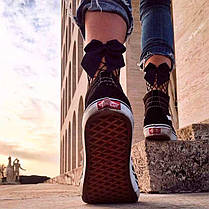 Шкарпетки сітка з бантиком - Чорний - 1/2/3/4 (XS/S/M/L) - Еротична білизна, фото 3