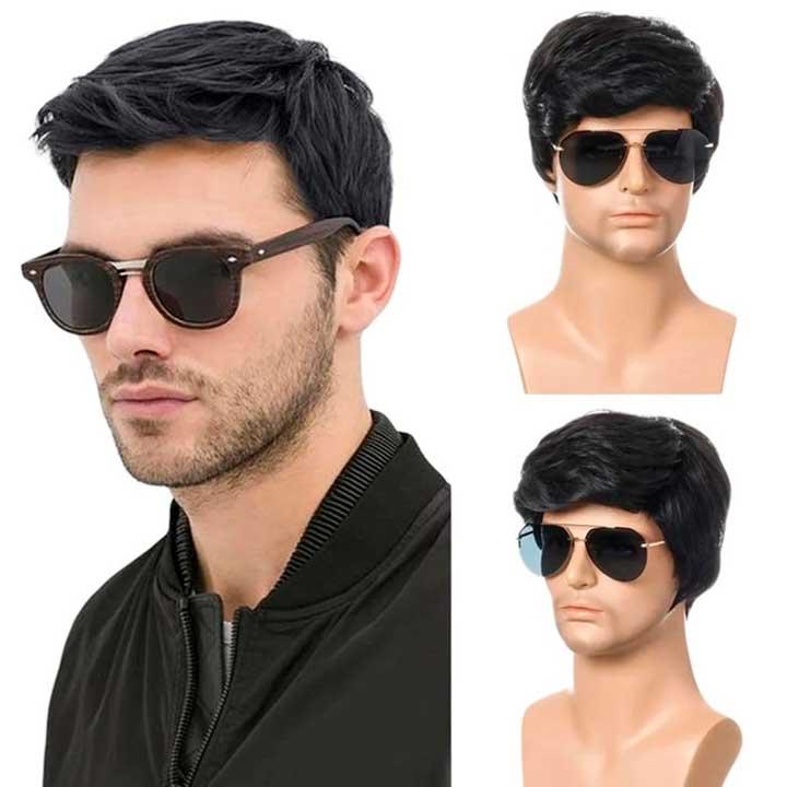 Перука чоловіча коротка Natural Black