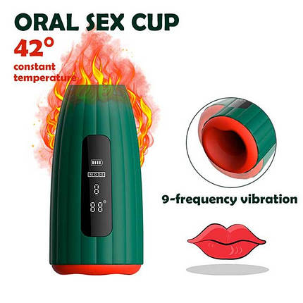 Автоматичний оральний мастурбатор із підігрівом Satisfyer Lover, фото 1