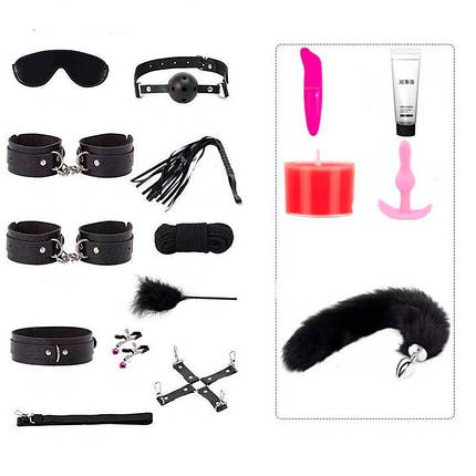 БДСМ набір з 16 предметів — Садо-мазо, фото 1