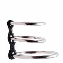 Сталевий фіксатор на пеніс "Володар перснів" - Сріблястий, фото 2