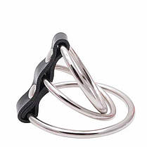 Сталевий фіксатор на пеніс "Володар перснів" - Сріблястий, фото 4