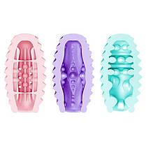 Яйце-мастурбатор Pretty Love рожевий, фото 2