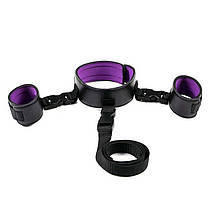 БДСМ бандажний набір з 12 предметів Фіолетовий — Садо-мазо, фото 2