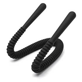 Вагінальний розширювач-стимулятор точки G "Intimate Spreader" - 32*05-1 см - Чорний