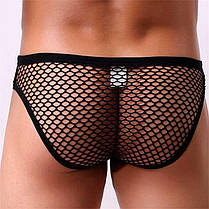 Чоловічі труси в сітку "Clever-Menmode" - Чорний - L/XL, фото 2