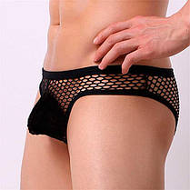 Чоловічі труси в сітку "Clever-Menmode" - Чорний - L/XL, фото 5