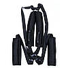 БДСМ гойдалка на плечі (бондаж для пікантних поз) - Чорний - Садо-мазо, фото 9